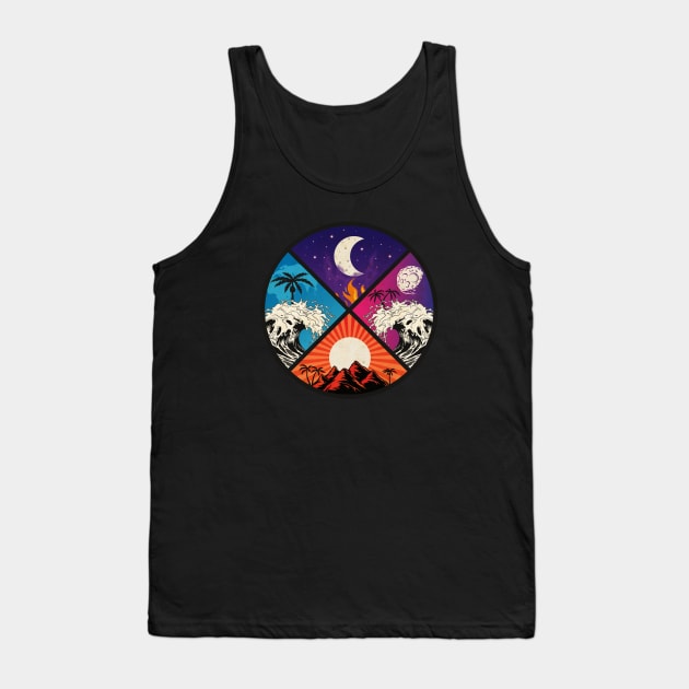 Remember California Sublime Tank Top by CTShirts